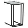 Transparent glass computer side table 50x35x65 cm by vidaXL, Side tables - Ref: Foro24-331649, Price: 43,15 €, Discount: %