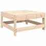 Garden stool with solid pine wood cushion by vidaXL, Modular outdoor sofas - Ref: Foro24-825555, Price: 43,69 €, Discount: %