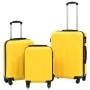 Set of rigid suitcases with yellow ABS trolley wheels by vidaXL, Suitcases - Ref: Foro24-91876, Price: 112,22 €, Discount: %