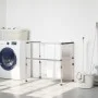 Wäscheleine aus Aluminium 83x(50-55)x(40-85) cm von vidaXL, Wäscheleinen und Kleiderbügel - Ref: Foro24-154601, Preis: 64,70 ...