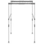 Wäscheleine aus Aluminium 83x(50-55)x(40-85) cm von vidaXL, Wäscheleinen und Kleiderbügel - Ref: Foro24-154601, Preis: 64,70 ...
