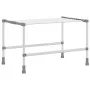 Wäscheleine aus Aluminium 83x(50-55)x(40-85) cm von vidaXL, Wäscheleinen und Kleiderbügel - Ref: Foro24-154601, Preis: 64,70 ...