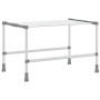 Wäscheleine aus Aluminium 83x(50-55)x(40-85) cm von vidaXL, Wäscheleinen und Kleiderbügel - Ref: Foro24-154601, Preis: 66,85 ...