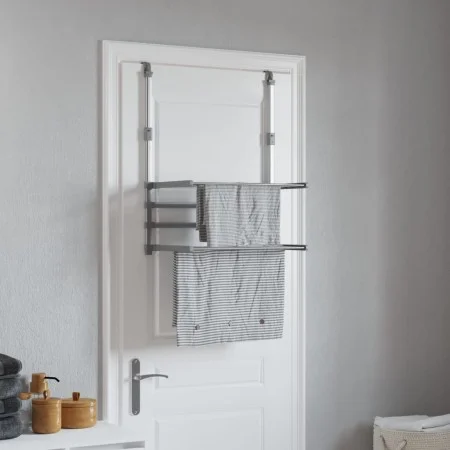 Balkonwäscheleine aus Aluminium 54x25x42 cm von vidaXL, Wäscheleinen und Kleiderbügel - Ref: Foro24-154604, Preis: 30,84 €, R...