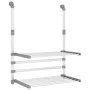 Balkonwäscheleine aus Aluminium 54x25x42 cm von vidaXL, Wäscheleinen und Kleiderbügel - Ref: Foro24-154604, Preis: 30,84 €, R...
