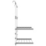 Aluminum balcony clothesline 54x25x42 cm by vidaXL, Clotheslines and hangers - Ref: Foro24-154604, Price: 29,09 €, Discount: %