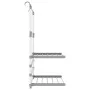Balkonwäscheleine aus Aluminium 54x25x42 cm von vidaXL, Wäscheleinen und Kleiderbügel - Ref: Foro24-154604, Preis: 30,84 €, R...