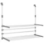 Tendedero para balcón aluminio 89x25x(60-95) cm de vidaXL, Tendederos y perchas - Ref: Foro24-154605, Precio: 45,57 €, Descue...