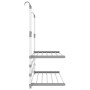 Tendedero para balcón aluminio 89x25x(60-95) cm de vidaXL, Tendederos y perchas - Ref: Foro24-154605, Precio: 49,03 €, Descue...