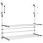 Tendedero para balcón aluminio 89x25x(60-95) cm de vidaXL, Tendederos y perchas - Ref: Foro24-154605, Precio: 45,57 €, Descue...