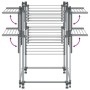 Wäscheleine aus Aluminium 107x107x120 cm von vidaXL, Wäscheleinen und Kleiderbügel - Ref: Foro24-154606, Preis: 102,43 €, Rab...
