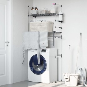 Aluminum washing machine shelf 77x52x192 cm by vidaXL, Hangers and shelves - Ref: Foro24-154608, Price: 82,27 €, Discount: %