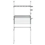 Estantería para lavadora aluminio 77x52x192 cm de vidaXL, Perchas y estanterías - Ref: Foro24-154608, Precio: 80,56 €, Descue...
