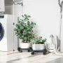 Plant stand with wheels 2 pcs gray diameter 34 cm 35 kg by vidaXL, Pot stands - Ref: Foro24-154609, Price: 26,85 €, Discount: %