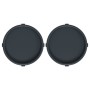 Plant stand with wheels 2 pcs gray diameter 34 cm 35 kg by vidaXL, Pot stands - Ref: Foro24-154609, Price: 25,34 €, Discount: %