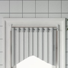 Curtain rails 2 pcs white and silver aluminum 60-105 cm by vidaXL, Rods for curtains and curtains - Ref: Foro24-154614, Price...