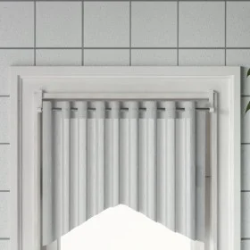 Curtain rails 2 pcs white and silver aluminum 60-105 cm by vidaXL, Rods for curtains and curtains - Ref: Foro24-154614, Price...