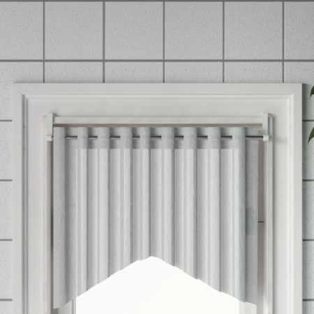 Curtain rails 2 pcs white and silver aluminum 60-105 cm by vidaXL, Rods for curtains and curtains - Ref: Foro24-154614, Price...