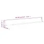 Curtain rails 2 pcs white and silver aluminum 60-105 cm by vidaXL, Rods for curtains and curtains - Ref: Foro24-154614, Price...