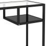 Computertisch aus schwarzem Glas 100x36x74 cm von vidaXL, Schreibtische - Ref: Foro24-331622, Preis: 85,10 €, Rabatt: %