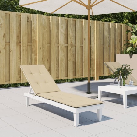 Kissen für beige Liege (75+105)x50x4 cm von vidaXL, Kissen für Stühle und Sofas - Ref: Foro24-314176, Preis: 33,99 €, Rabatt: %