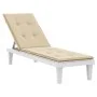 Kissen für beige Liege (75+105)x50x4 cm von vidaXL, Kissen für Stühle und Sofas - Ref: Foro24-314176, Preis: 36,12 €, Rabatt: %