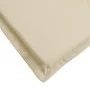 Cushion for beige lounger (75+105)x50x4 cm by vidaXL, Cushions for chairs and sofas - Ref: Foro24-314176, Price: 35,42 €, Dis...