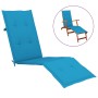 Kissen für blaue Liege (75+105)x50x4 cm von vidaXL, Kissen für Stühle und Sofas - Ref: Foro24-314177, Preis: 29,40 €, Rabatt: %