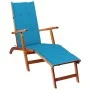 Cushion for blue lounger (75+105)x50x4 cm by vidaXL, Cushions for chairs and sofas - Ref: Foro24-314177, Price: 28,79 €, Disc...