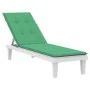 Grünes Kissen für Liegestuhl (75+105)x50x4 cm von vidaXL, Kissen für Stühle und Sofas - Ref: Foro24-314178, Preis: 29,40 €, R...