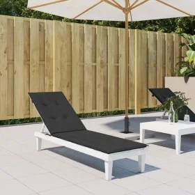 Schwarzes Liegekissen (75+105)x50x4 cm von vidaXL, Kissen für Stühle und Sofas - Ref: Foro24-314180, Preis: 26,75 €, Rabatt: %