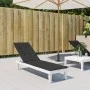 Schwarzes Liegekissen (75+105)x50x4 cm von vidaXL, Kissen für Stühle und Sofas - Ref: Foro24-314180, Preis: 27,18 €, Rabatt: %