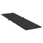 Cojín para tumbona negro (75+105)x50x4 cm de vidaXL, Cojines para sillas y sofás - Ref: Foro24-314180, Precio: 27,18 €, Descu...