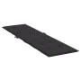 Schwarzes Liegekissen (75+105)x50x4 cm von vidaXL, Kissen für Stühle und Sofas - Ref: Foro24-314180, Preis: 27,18 €, Rabatt: %