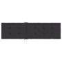 Cojín para tumbona negro (75+105)x50x4 cm de vidaXL, Cojines para sillas y sofás - Ref: Foro24-314180, Precio: 27,18 €, Descu...