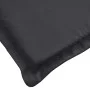 Schwarzes Liegekissen (75+105)x50x4 cm von vidaXL, Kissen für Stühle und Sofas - Ref: Foro24-314180, Preis: 27,18 €, Rabatt: %