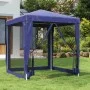 Partyzelt mit 4 Wänden aus blauem HDPE-Netz 2x2 m von vidaXL, Zelte und Pavillons - Ref: Foro24-319217, Preis: 72,66 €, Rabat...