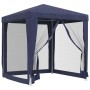 Partyzelt mit 4 Wänden aus blauem HDPE-Netz 2x2 m von vidaXL, Zelte und Pavillons - Ref: Foro24-319217, Preis: 74,39 €, Rabat...