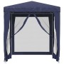 Partyzelt mit 4 Wänden aus blauem HDPE-Netz 2x2 m von vidaXL, Zelte und Pavillons - Ref: Foro24-319217, Preis: 74,39 €, Rabat...