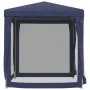 Party tent with 4 walls of blue HDPE mesh 2x2 m by vidaXL, Tents and gazebos - Ref: Foro24-319217, Price: 72,66 €, Discount: %