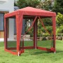 Party tent with 4 HDPE mesh walls red 2x2 m by vidaXL, Tents and gazebos - Ref: Foro24-319220, Price: 74,39 €, Discount: %