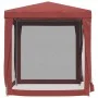 Party tent with 4 HDPE mesh walls red 2x2 m by vidaXL, Tents and gazebos - Ref: Foro24-319220, Price: 73,29 €, Discount: %