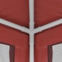 Partyzelt mit 4 HDPE-Netzwänden rot 2x2 m von vidaXL, Zelte und Pavillons - Ref: Foro24-319220, Preis: 74,39 €, Rabatt: %