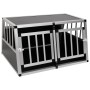 Hundekäfig mit Doppeltür 89x69x50 cm von vidaXL, Hundehütten - Ref: Foro24-170667, Preis: 161,57 €, Rabatt: %