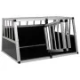 Dog cage with double door 89x69x50 cm by vidaXL, Dog kennels - Ref: Foro24-170667, Price: 158,68 €, Discount: %