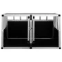 Hundekäfig mit Doppeltür 89x69x50 cm von vidaXL, Hundehütten - Ref: Foro24-170667, Preis: 158,68 €, Rabatt: %