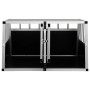 Hundekäfig mit Doppeltür 89x69x50 cm von vidaXL, Hundehütten - Ref: Foro24-170667, Preis: 161,57 €, Rabatt: %