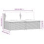 Sofás centrales jardín con cojines 2 uds ratán sintético marrón by vidaXL, Outdoor sofas - Ref: Foro24-319818, Price: 120,03 ...