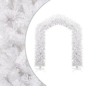 Árbol de Navidad en arco blanco 270 cm de vidaXL, Arboles de navidad - Ref: Foro24-345093, Precio: 107,39 €, Descuento: %