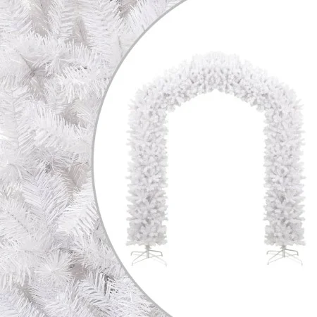 Árbol de Navidad en arco blanco 270 cm de vidaXL, Arboles de navidad - Ref: Foro24-345093, Precio: 106,04 €, Descuento: %